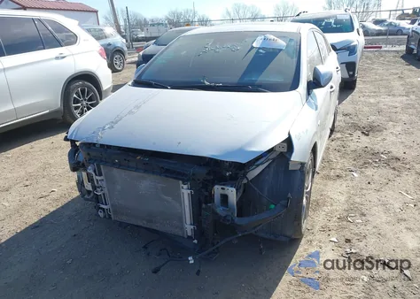 2019 Hyundai Ioniq Hybrid Limited из США, поврежденный, VIN KMHC05LC2KU110488